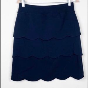 J. McLaughlin Tiered Scalloped Skirt